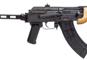 Century Micro Draco 7.62x39mm, 6.25" Barrel, Black, 1913 Pistol Brace, 30rd