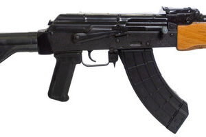 Century Mini Draco 7.62x39mm, 7.75" Threaded Barrel, Black, Wood Handguard, 30rd